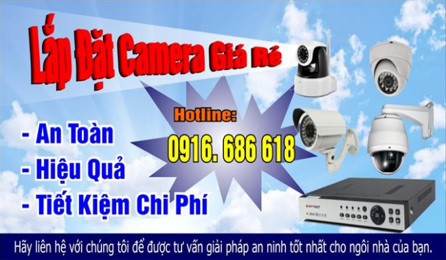 Đơn vị lắp đặt camera giám sát giá rẻ uy tín tại Hà Nội